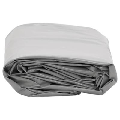 Dekzeil 650 g/m² 5x5 m grijs
