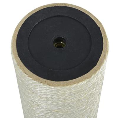 VidaXL Kattenkrabpaal 8x40 cm 8 mm beige