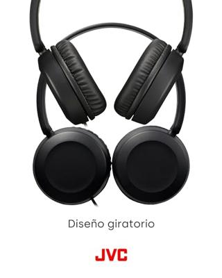 JVC HA-S31M On-ear hoofdtelefoon Zwart