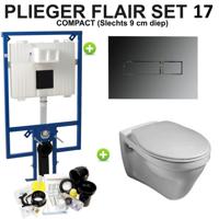 Plieger Flair Compact Saval set17 Chroom (meerprijs €20,00) - thumbnail