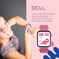 Smartwatch DCU KIDS PRO Zwart Roze - thumbnail