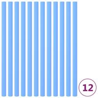 VidaXL Trampolinepaalhoezen 12 st 92,5 cm schuim blauw - thumbnail