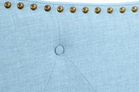 Hoofdbord DKD Home Decor Blauw Beige Celeste Rubberwood 146 x 6 x 68 cm - thumbnail