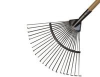 De Wit Bladhark compleet essen steel 150cm dewit - thumbnail