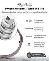 Dean Markley 2556 Blue Steel Regular 10-46 snarenset voor elektrische gitaar - thumbnail