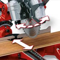 Einhell TC-SM 2534/1 Dual Afkort-, kap- en verstekzaag 250 mm 2100 W - thumbnail