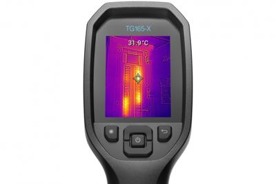 FLIR TG165-X Zwart 2/3" 80 x 60 Pixels Ingebouwd display LCD 320 x 240 Pixels