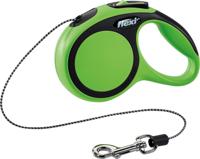 Flexi New Comfort - Hondenriem - Koord - Groen - Xs - 3M - thumbnail