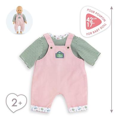 Corolle t-shirt en overall voor babypop, 42cm