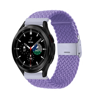 Braided nylon bandje - Paars - Samsung Galaxy Watch 4 Classic - 42mm / 46mm - thumbnail