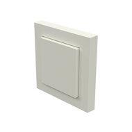 Wandschakelaar Z-Push - RAL9010 Glossy - Heatit- Zwave Wandschakelaar Z-Push - RAL9010 Glossy - Heatit- Zwave