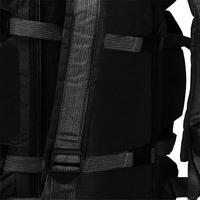 VidaXL Plunjezak 3-in-1 legerstijl 45 l zwart - thumbnail