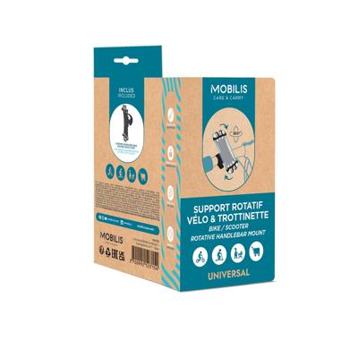 Fiets Telefoonhouder Mobilis 001353 Zwart Siliconen 4"-7"