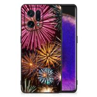OPPO Find X5 GSM Cover Vuurwerk - thumbnail