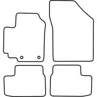 Automatten passend voor Opel Agila vanaf 2008 TMOP530 - thumbnail