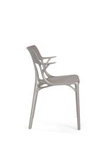Kartell A.I. eetkamerstoel Grijs - thumbnail