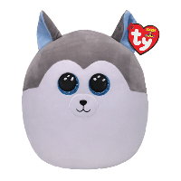Ty Beanie Ty squish a boo slush husky, 20cm - thumbnail