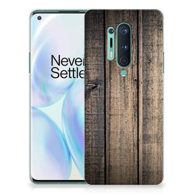 OnePlus 8 Pro | Bumper Hoesje | Steigerhout OnePlus 8 Pro | Bumper Hoesje | Steigerhout