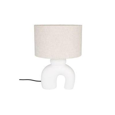 Zuiver Organische Tafellamp 'Bibi' Keramiek en linnen Zuiver Organische Tafellamp 'Bibi' Keramiek en linnen