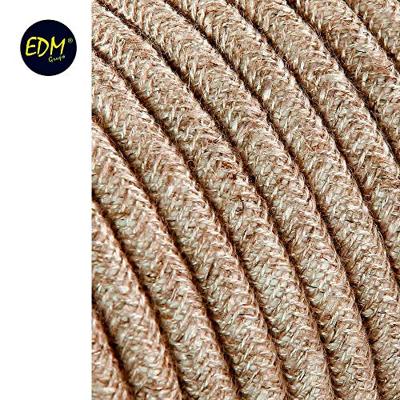 Kabel EDM 11848 Beige Linnen 2 x 0,75 mm 5 m