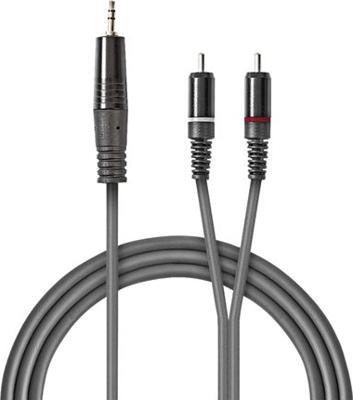 Nedis Stereo-Audiokabel | 3,5 mm Male naar 2x RCA Male | 3 m | 1 stuks - COTH22200GY30 COTH22200GY30 Nedis Stereo-Audiokabel | 3,5 mm Male naar 2x RCA Male | 3 m | 1 stuks - COTH22200GY30 COTH22200GY30