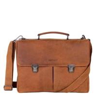DSTRCT Wall Street Workingbag 15,6 inch-Cognac - thumbnail
