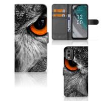 Nokia C32 | Telefoonhoesje | Met pasjeshouder | Uil - thumbnail