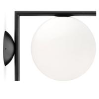 Flos IC C/W1 Wandlamp - Zwart - thumbnail
