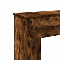 Haardombouw 90x30x90 cm bewerkt hout gerookt eikenkleurig - thumbnail