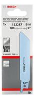 Bosch Accessoires Reciprozaagblad S 522 EF Flexible for Metal 2st - 2608657721 - thumbnail