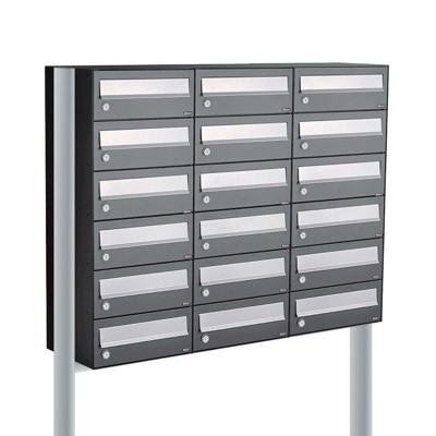Allux Hive Set 3-Breed, 6-Hoog Op Statief Antraciet - 40030065_3x6s Allux Hive Set 3-Breed, 6-Hoog Op Statief Antraciet - 40030065_3x6s