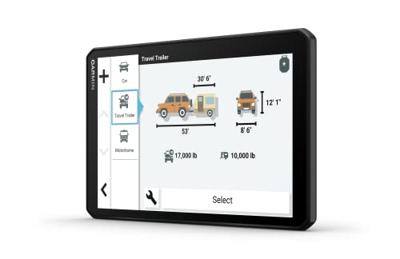 GPS - Garmin - Camper 895 - Scherm 8 - Dubbele oriëntatie - thumbnail