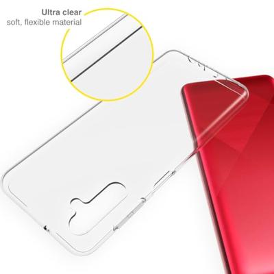 Accezz Clear Backcover voor Samsung Galaxy A13 (5G) / A04s Telefoonhoesje Transparant
