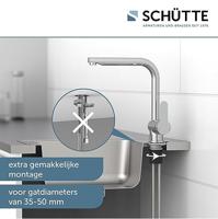Keukenmengkraan Schutte Rio Hoge Draaibare Uitloop Chroom - thumbnail