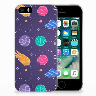 Apple iPhone SE | 5S | Sillicone Back Cover | Space