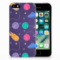 Apple iPhone SE | 5S | Sillicone Back Cover | Space - thumbnail