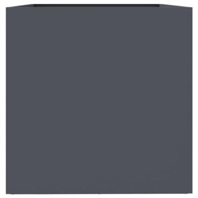 Plantenbak 62x40x39 cm staal antracietkleurig