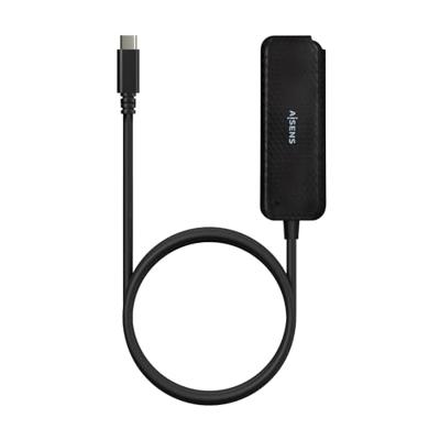 AISENS - A109-0716 - Hub USB 3.1 USB-C, USB-C/M-4XType A/H, zwart, 60 cm