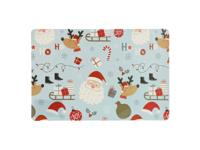 Placemat present 43.5x28.5 cm blauw Unique Living - Unique living - thumbnail