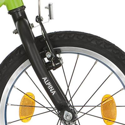 Alpina voorvork 16 trial space black matt