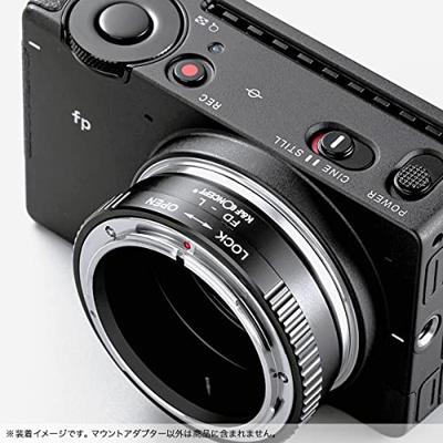 K&F Concept lensadapter Canon FD naar Leica L mount voor TL/SL camera's