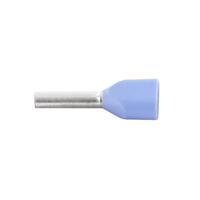 Vogt Verbindungstechnik 470208D Dubbele adereindhulzen 0.75 mm² Deels geïsoleerd Blauw 100 stuk(s) - thumbnail