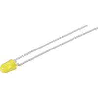 Vishay TLLY4400 Bedrade LED Geel Rond 3 mm 1.2 mcd 25 ° 2 mA 2.4 V - thumbnail