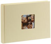 walther+ design FA-207-H FA-207-H Fotoalbum (b x h) 22 cm x 16 cm Crème 40 bladzijden - thumbnail