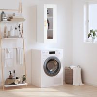 Hangkast 34,5x34x90 cm wit - thumbnail