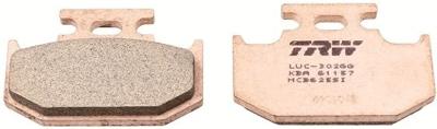 TRW remblokken "mcb 625" brake pad mcb 625 si sint. metal