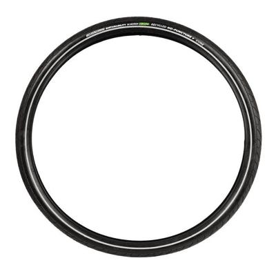 UrbanProof Buitenband urban proof recycled 3 mm core - 28 x 1.50" / 40-622 - zwart met reflectie