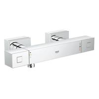 GROHE Cube douchekraan thermostatisch met koppelingen chroom 34488000 - thumbnail