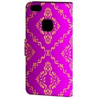 Wallet Case Huawei P10 Lite Barok Roze - thumbnail