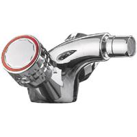 Bidetkraan Tres ESE-23 | Opbouw | Mengkraan | 2-knops | Rond | Chroom - thumbnail